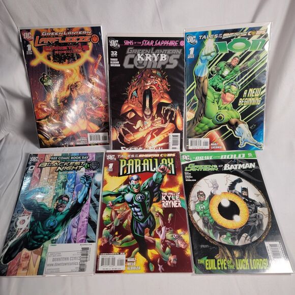 Green Lantern Corps #32 + 5 Pack Bundle Special Blackest Night DC Comics - Picture 1 of 10